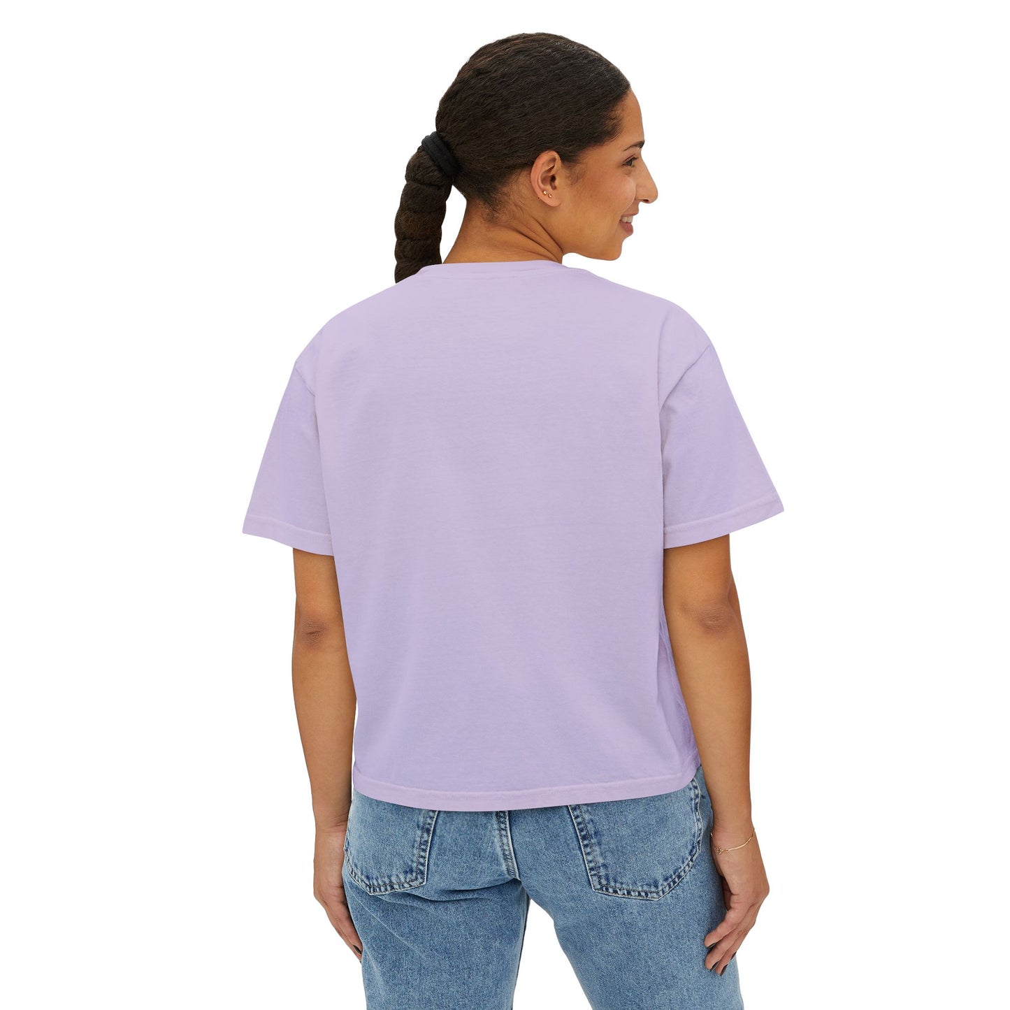 Washington Heights Floral Tee — Women's Boxy T‑Shirt