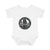 Washington Heights Baby Bodysuit – Infant Rib One-Piece with City Skyline Badge