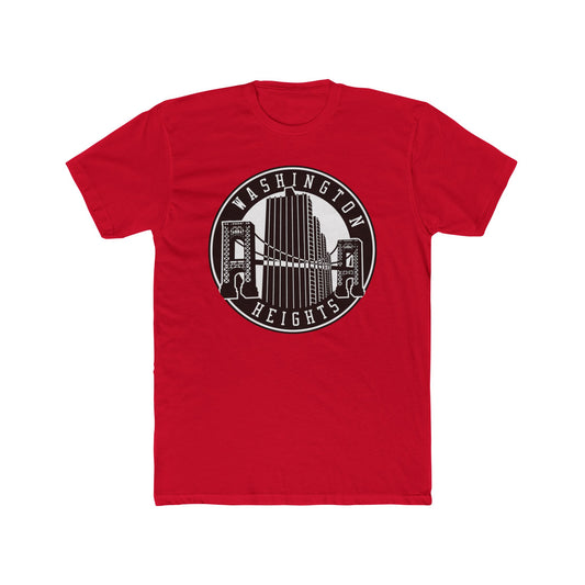 Washington Heights Skyline T‑Shirt — Vintage Bridge Circle Graphic Tee