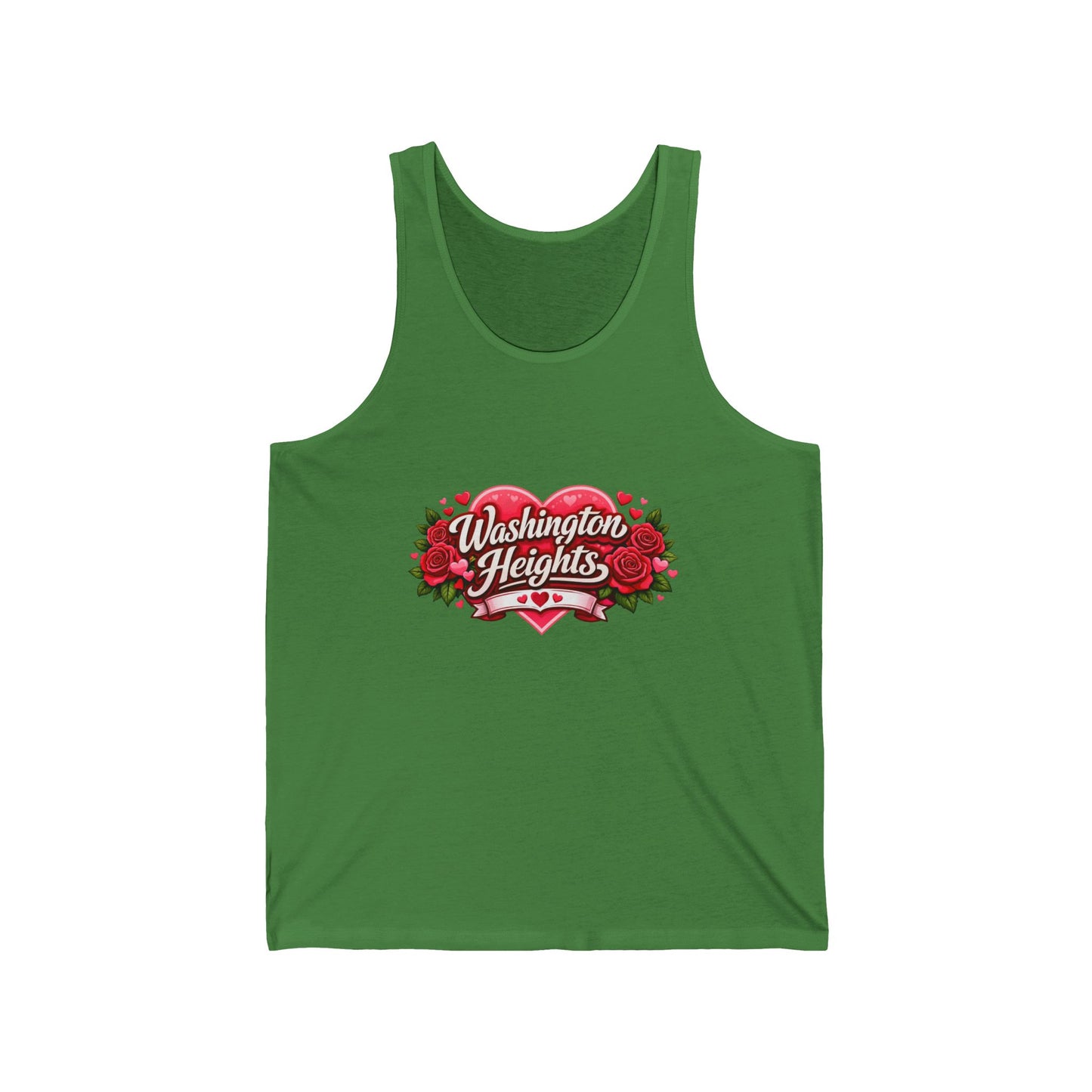 Washington Heights Heart Tank Top — Floral Neighborhood Pride