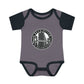 Washington Heights Baby Bodysuit – Infant Rib One-Piece with City Skyline Badge