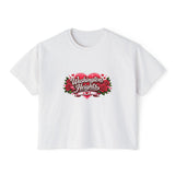 Washington Heights Floral Tee — Women's Boxy T‑Shirt