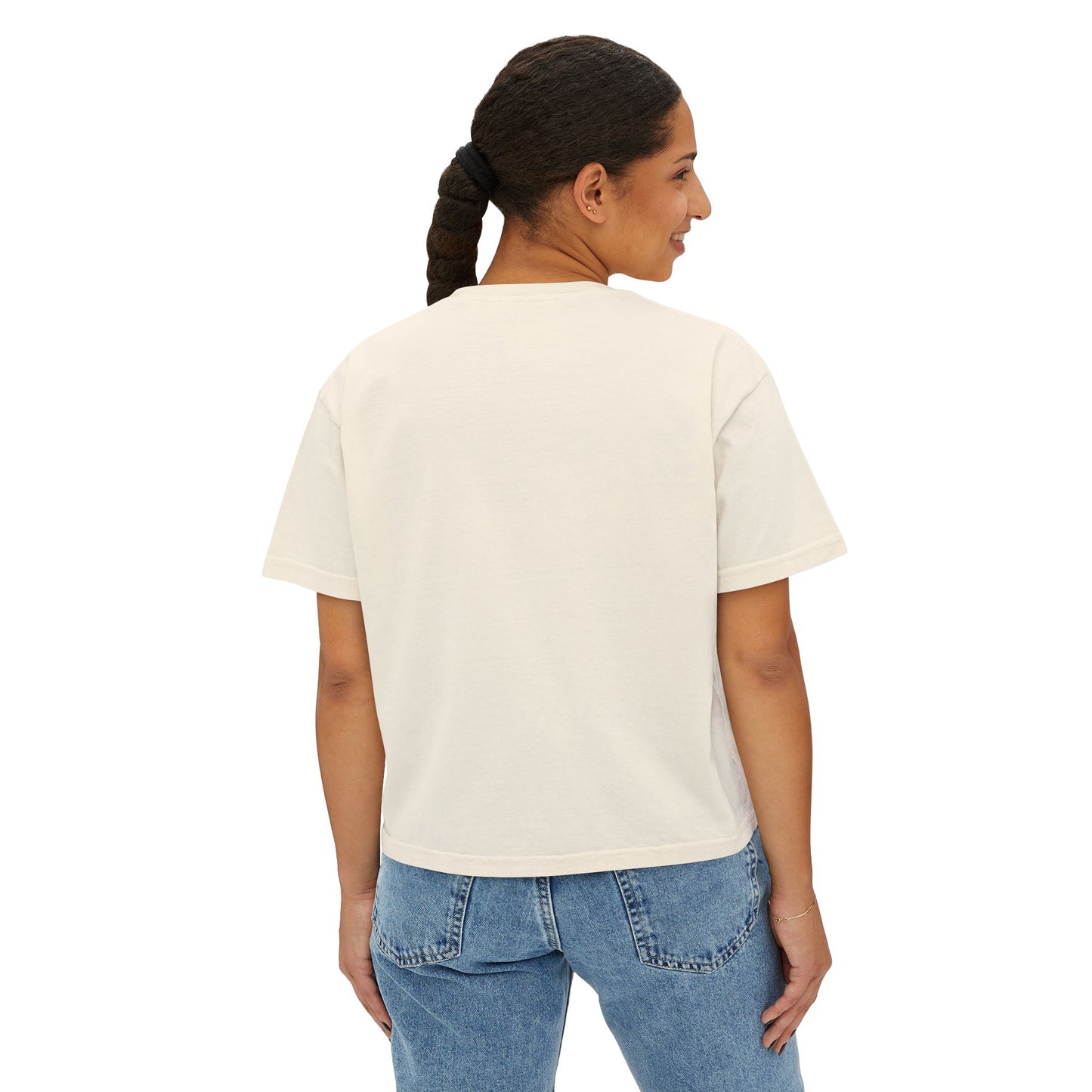 Washington Heights Floral Tee — Women's Boxy T‑Shirt