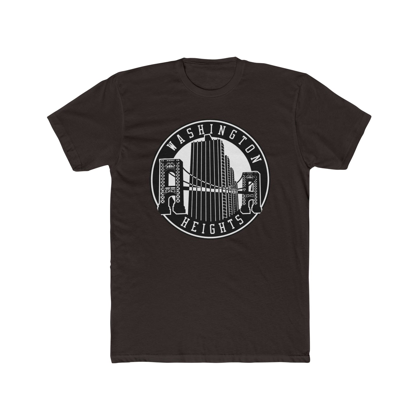 Washington Heights Skyline T‑Shirt — Vintage Bridge Circle Graphic Tee