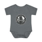 Washington Heights Baby Bodysuit – Infant Rib One-Piece with City Skyline Badge