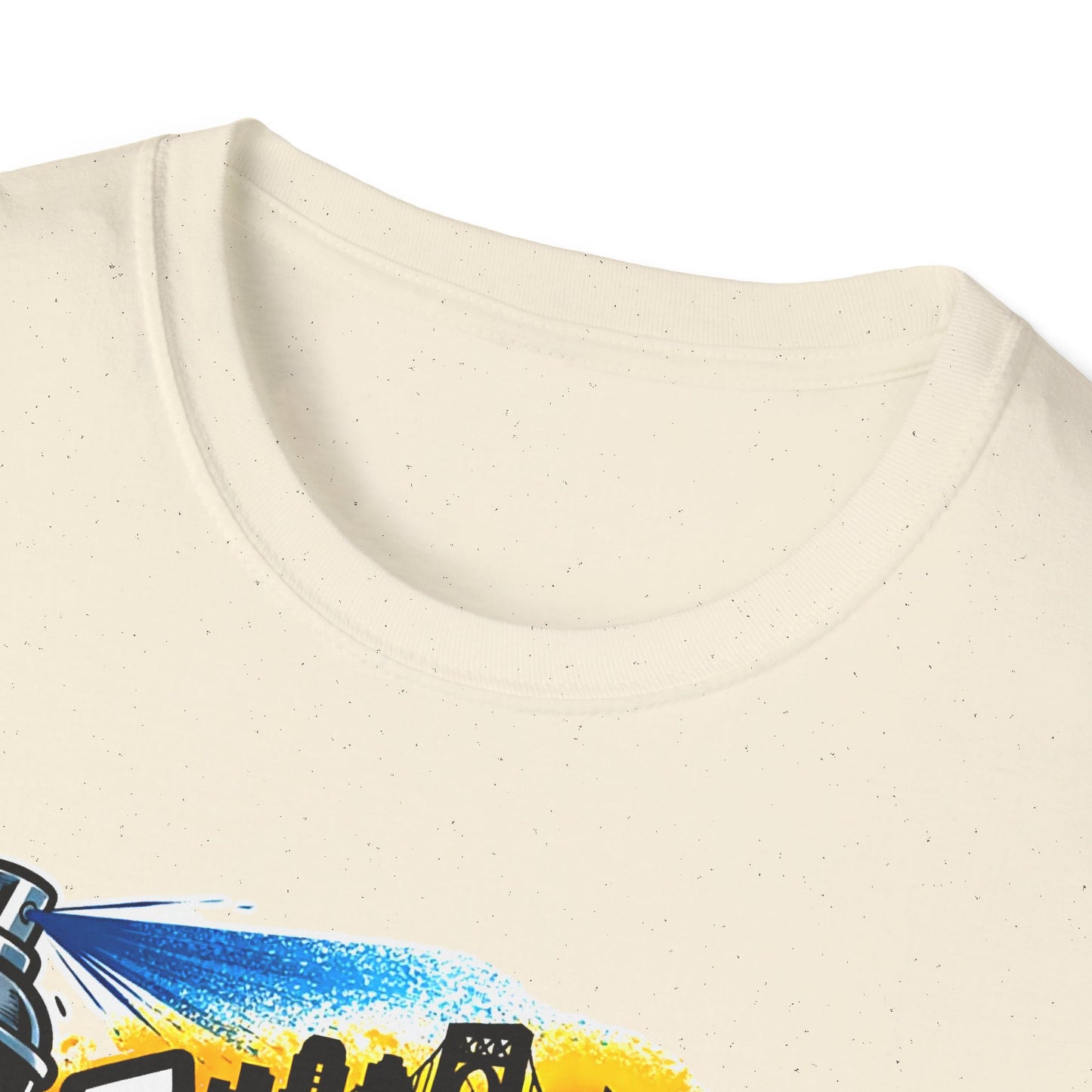 Washington Heights Graffiti T-Shirt — Colorful Skyline Street Art Tee