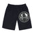 Washington Heights Board Shorts — Retro Bridge Graphic Swim Trunks