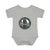 Washington Heights Baby Bodysuit – Infant Rib One-Piece with City Skyline Badge