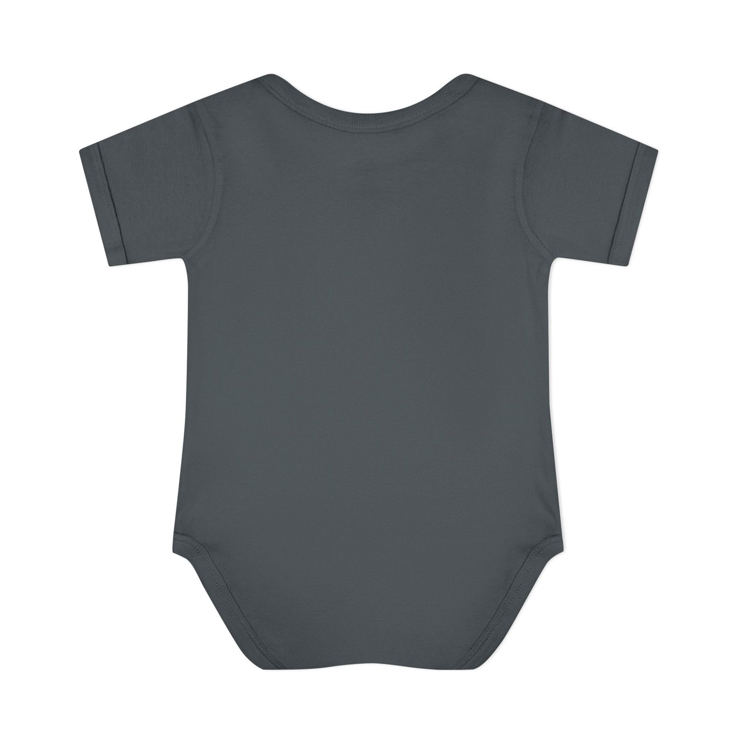 Washington Heights Baby Bodysuit – Infant Rib One-Piece with City Skyline Badge