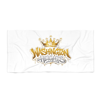 Washington Heights Graffiti Beach Towel — Crown Street Art Design