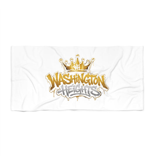 Washington Heights Graffiti Beach Towel — Crown Street Art Design