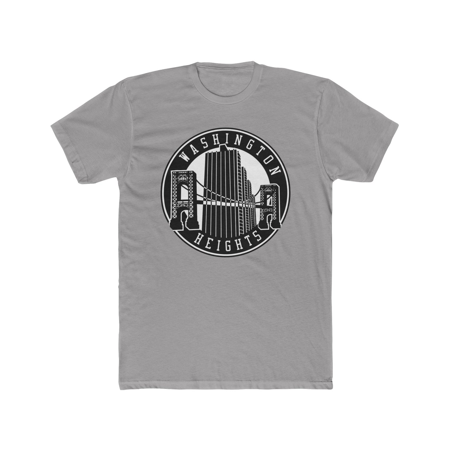 Washington Heights Skyline T‑Shirt — Vintage Bridge Circle Graphic Tee