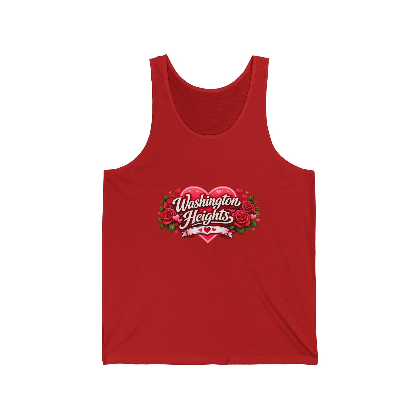 Washington Heights Heart Tank Top — Floral Neighborhood Pride