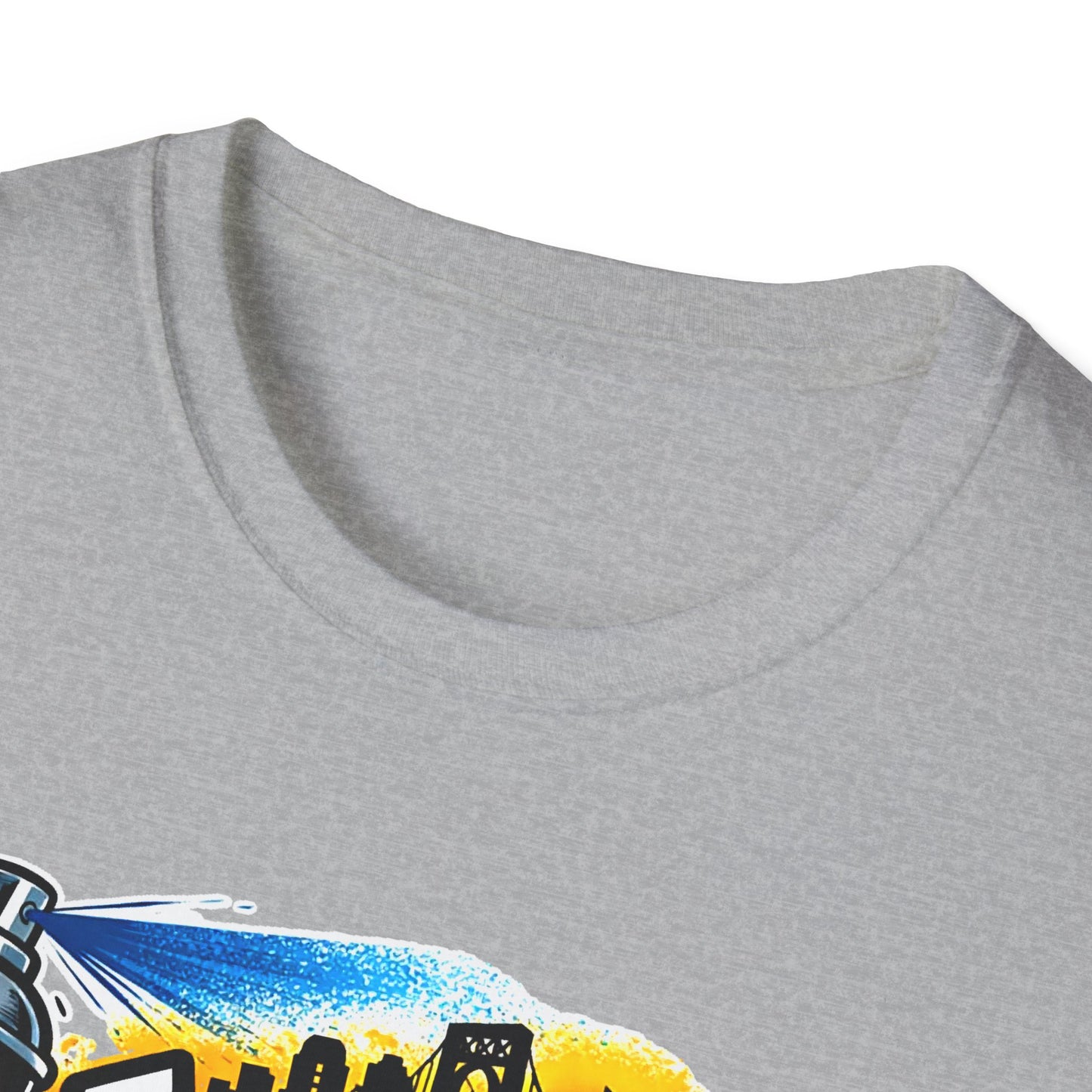 Washington Heights Graffiti T-Shirt — Colorful Skyline Street Art Tee