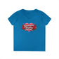 Washington Heights Floral V-Neck Tee — Ladies' Washington Heights T-Shirt