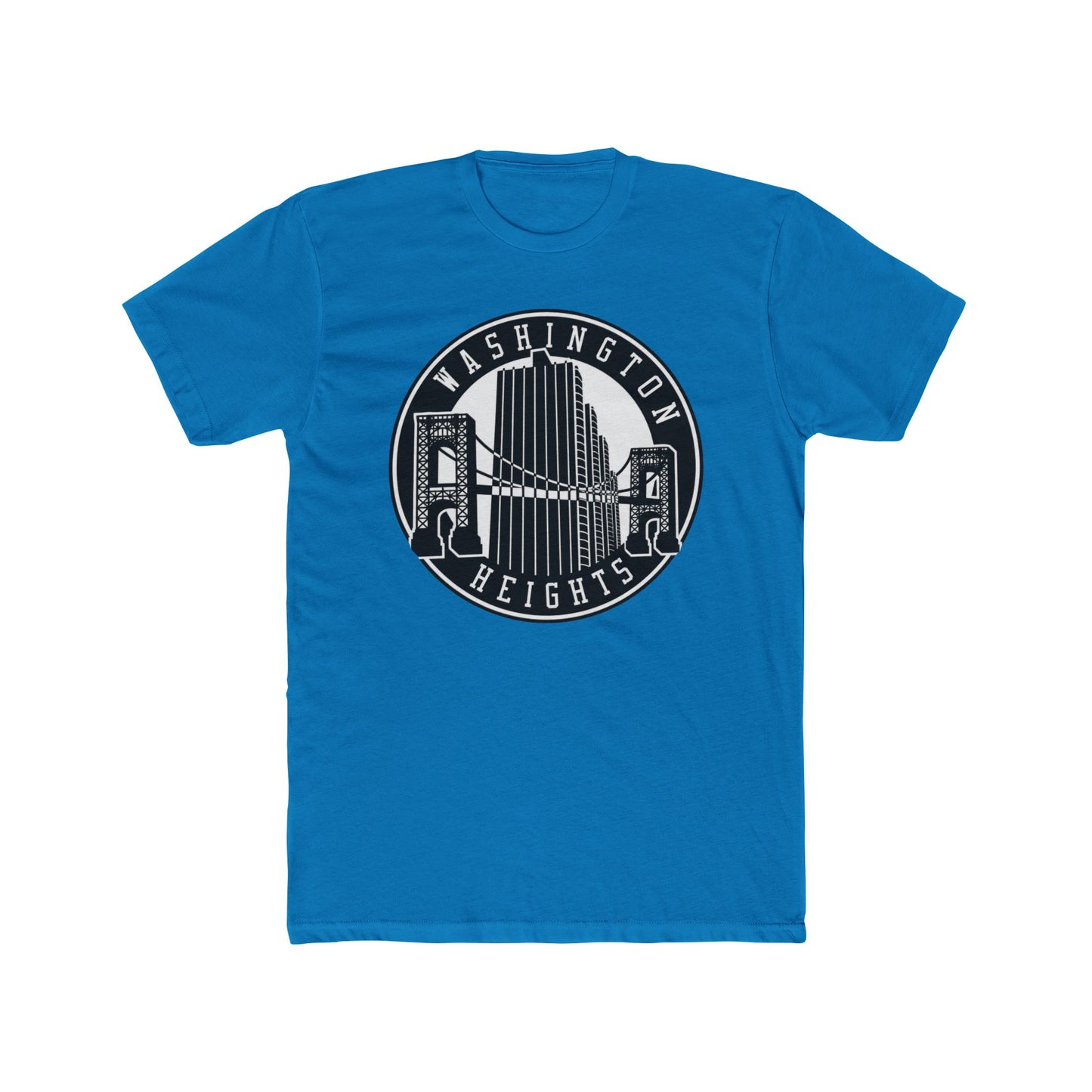 Washington Heights Skyline T‑Shirt — Vintage Bridge Circle Graphic Tee