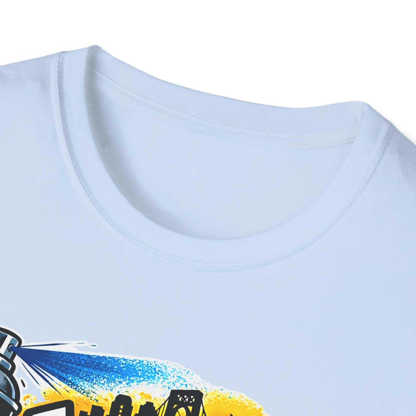 Washington Heights Graffiti T-Shirt — Colorful Skyline Street Art Tee