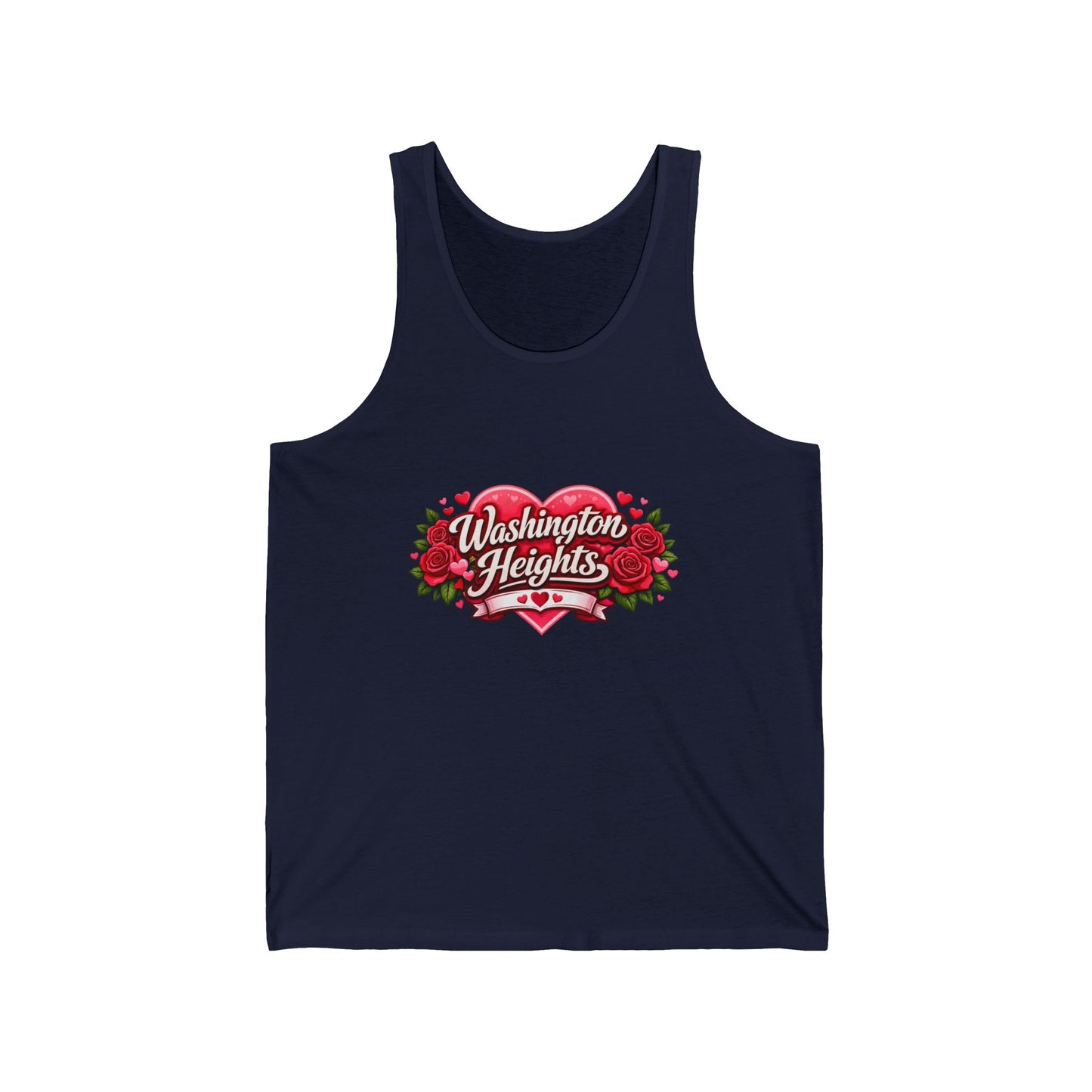 Washington Heights Heart Tank Top — Floral Neighborhood Pride