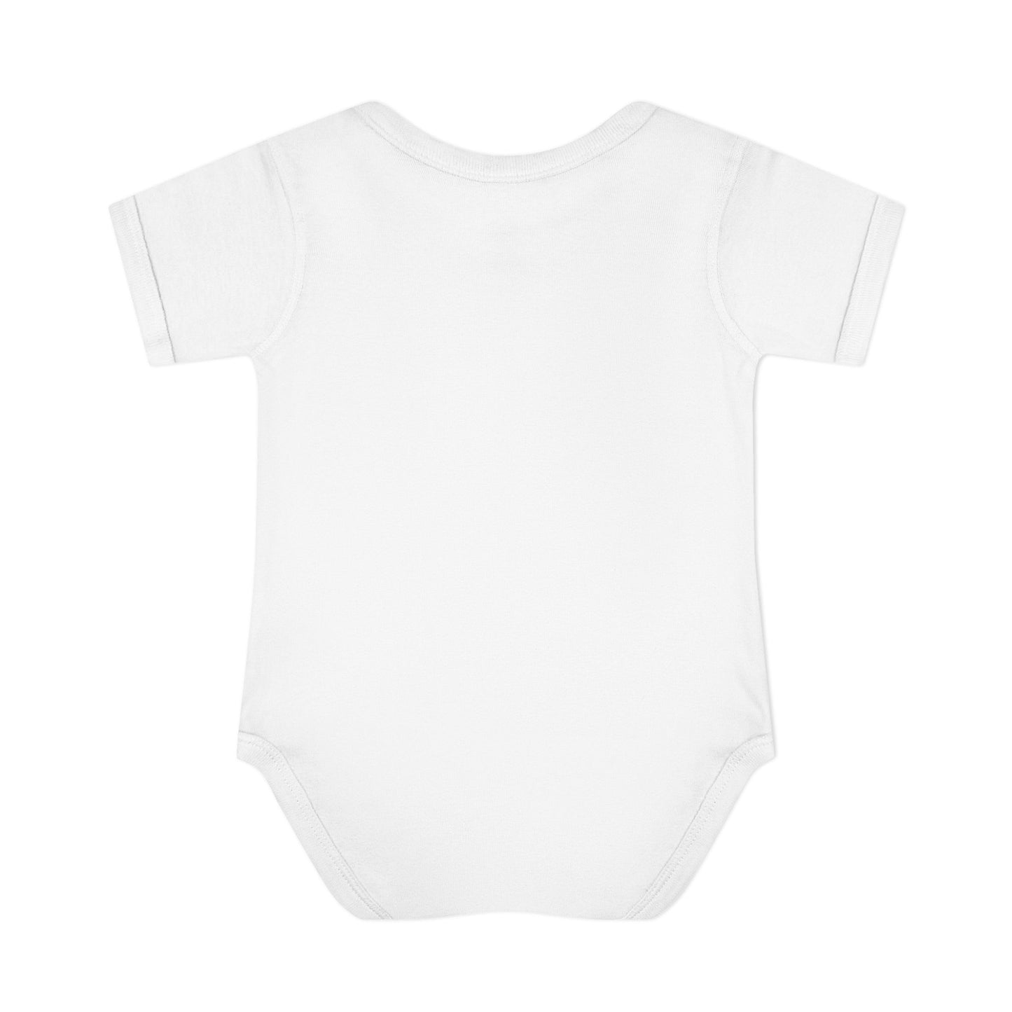 Washington Heights Baby Bodysuit – Infant Rib One-Piece with City Skyline Badge