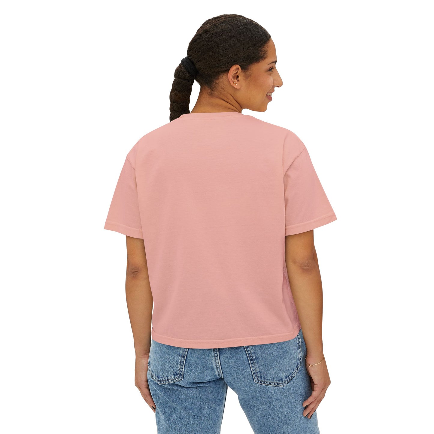 Washington Heights Floral Tee — Women's Boxy T‑Shirt