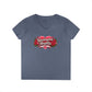 Washington Heights Floral V-Neck Tee — Ladies' Washington Heights T-Shirt