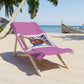 Beach Towel - 'New Heights Apparel Dominicana' Retro Afro-Latina Design