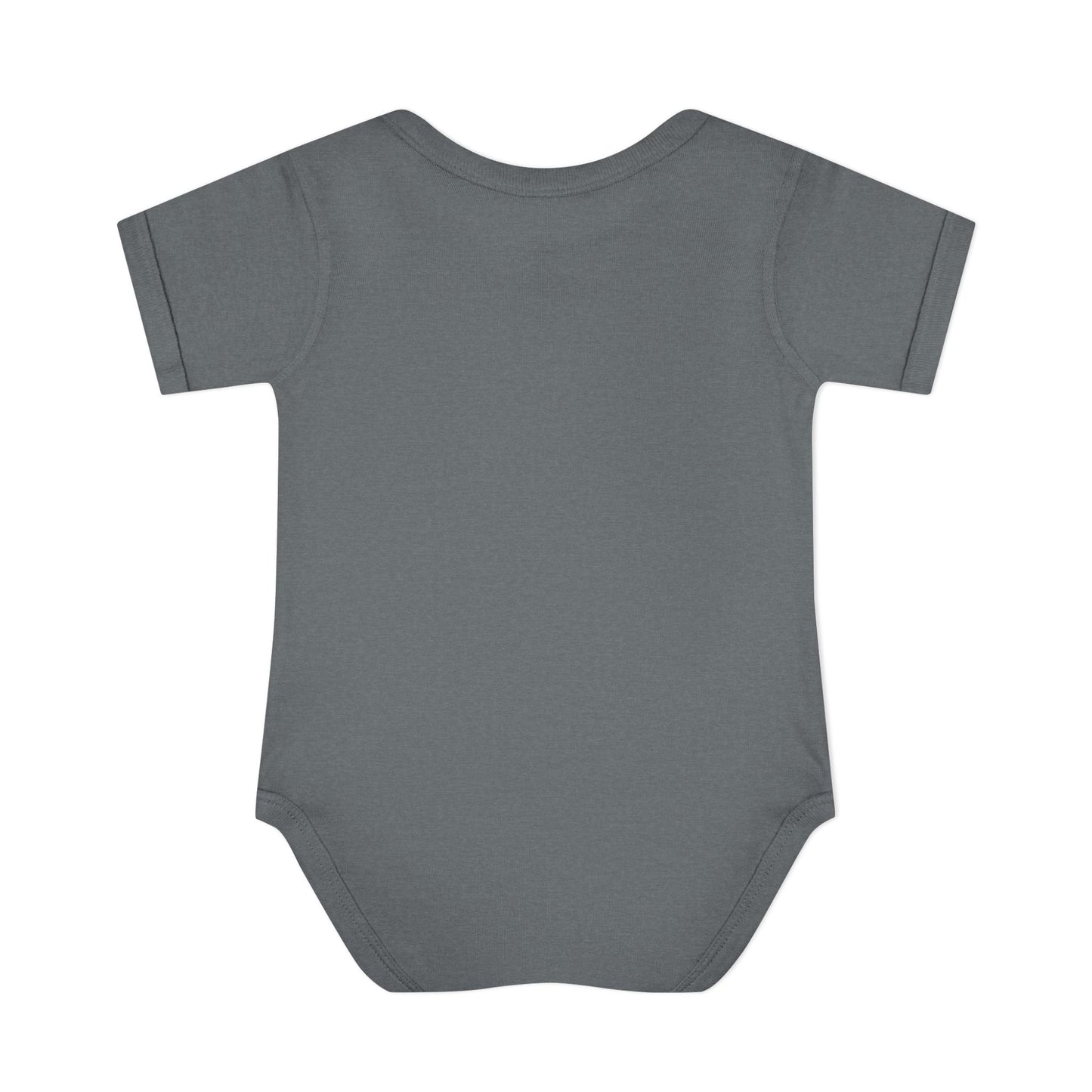 Washington Heights Baby Bodysuit – Infant Rib One-Piece with City Skyline Badge