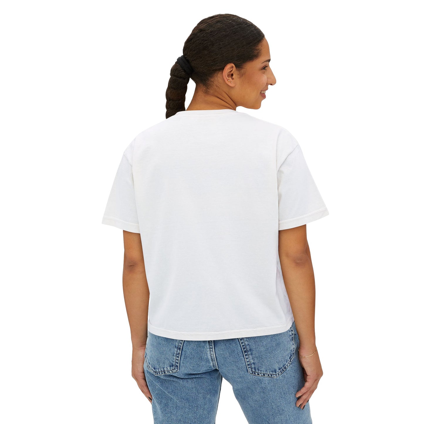 Washington Heights Floral Tee — Women's Boxy T‑Shirt