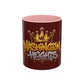 Washington Heights Graffiti Crown Coffee Mug — Urban Streetart Accent Mug