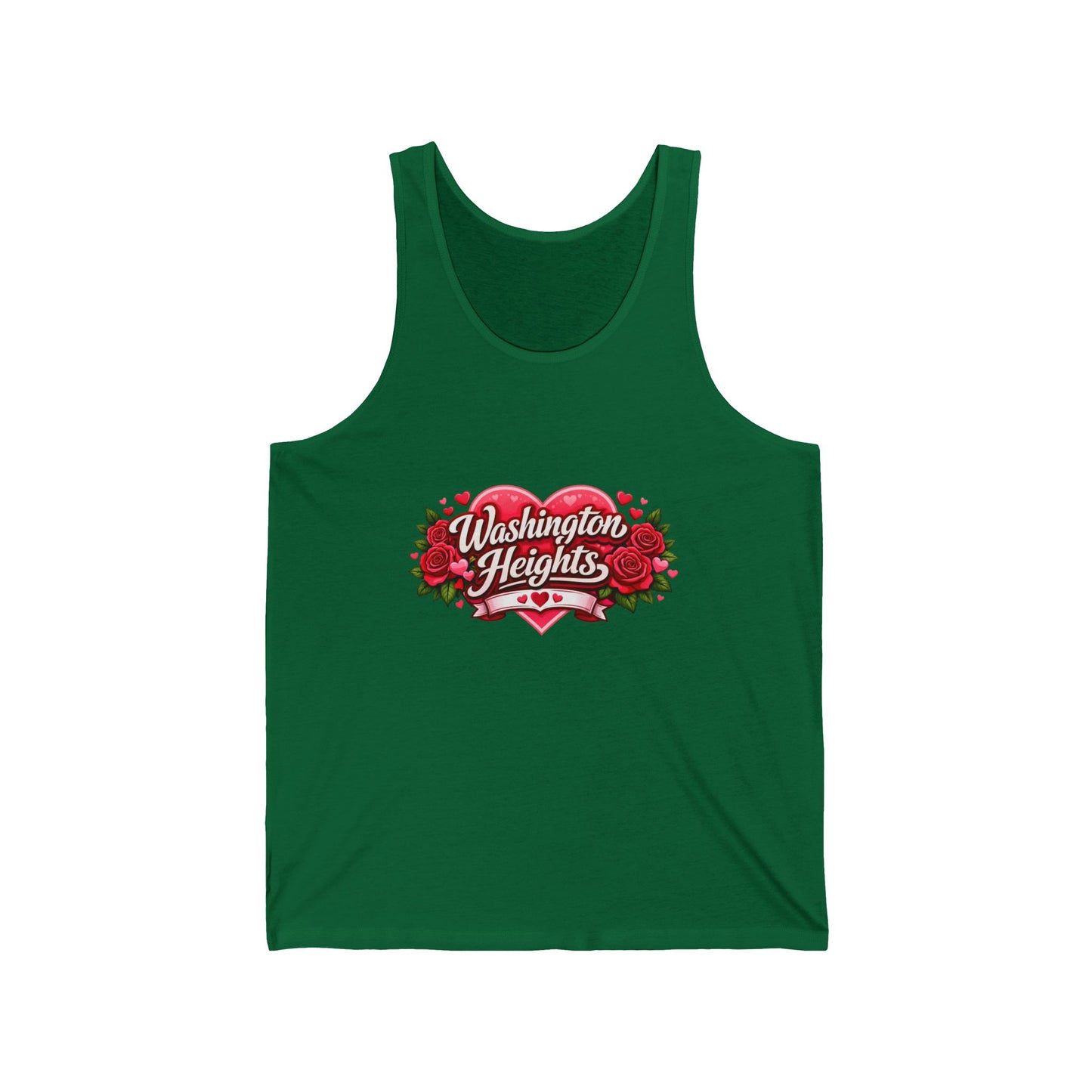 Washington Heights Heart Tank Top — Floral Neighborhood Pride
