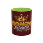 Washington Heights Graffiti Crown Coffee Mug — Urban Streetart Accent Mug