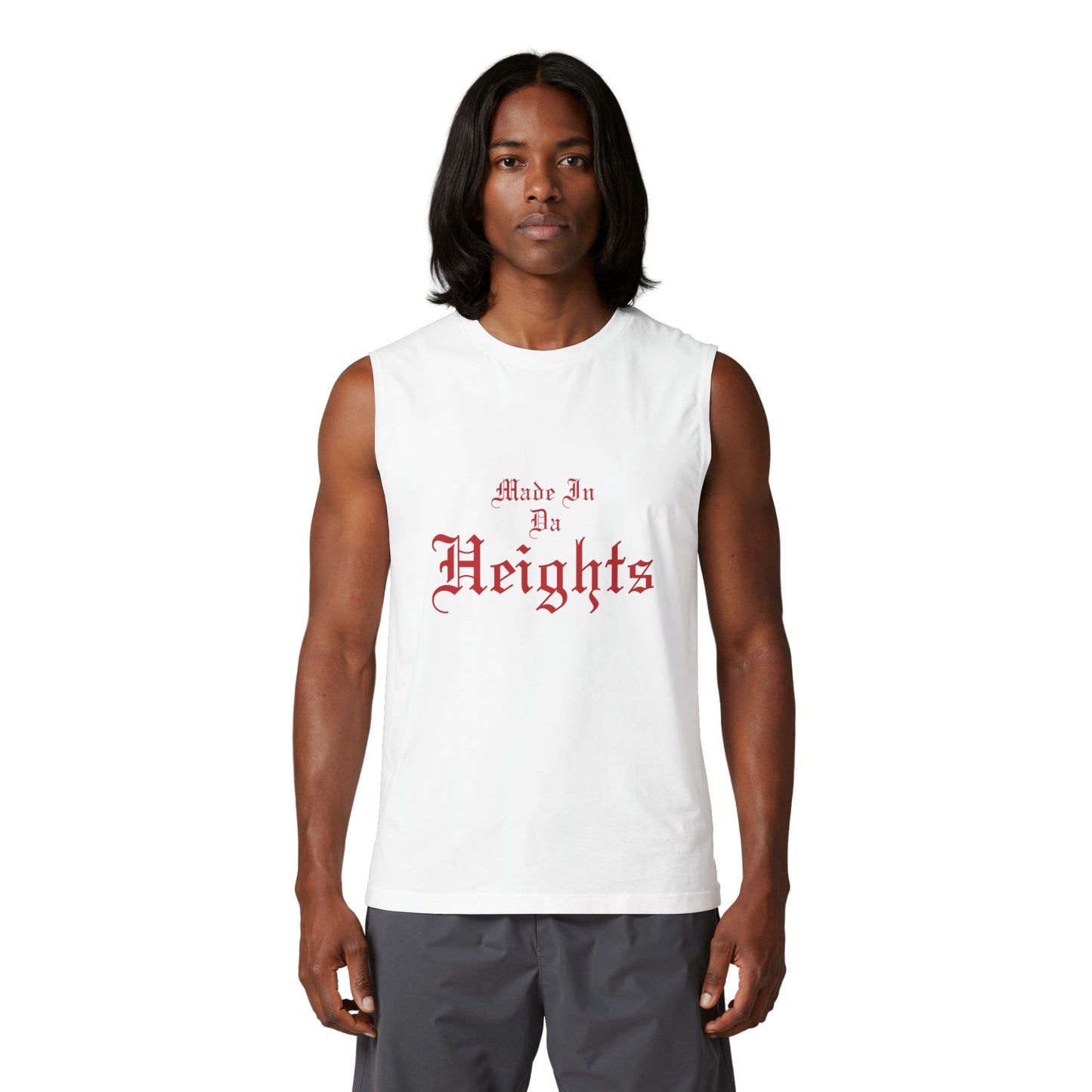 Made In Da Heights Muscle Tank — Empowerment Fitness Tank Top